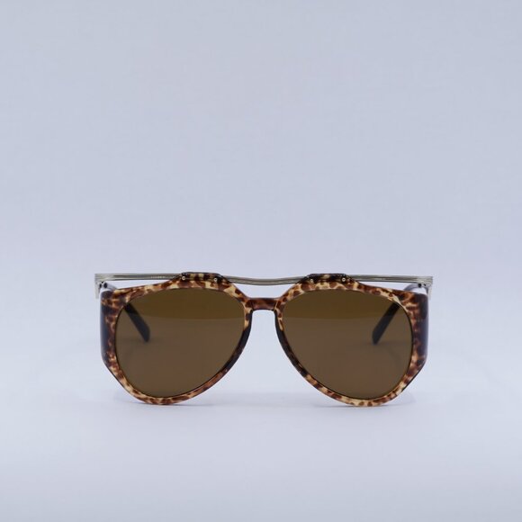 🕶️ New Saint Laurent SLM137 AMELIA 002 Sunglasses - Gold/Leopard Havana Frame - Picture 2 of 12